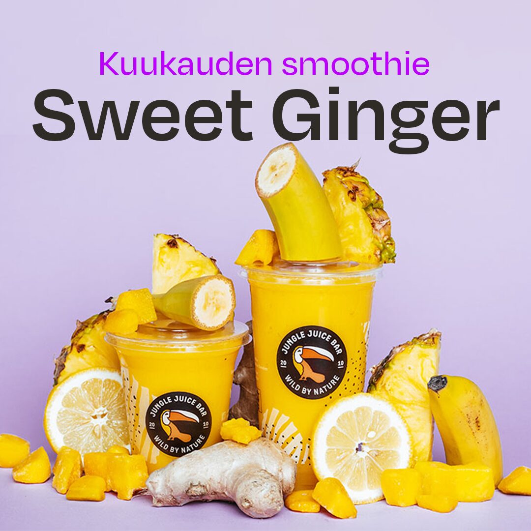 Kuukauden smoothie Sweet Ginger