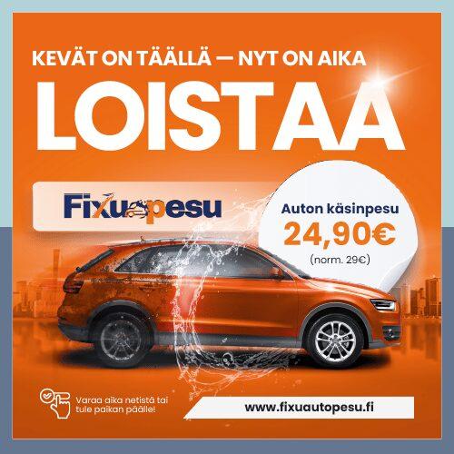 Auton käsinpesu