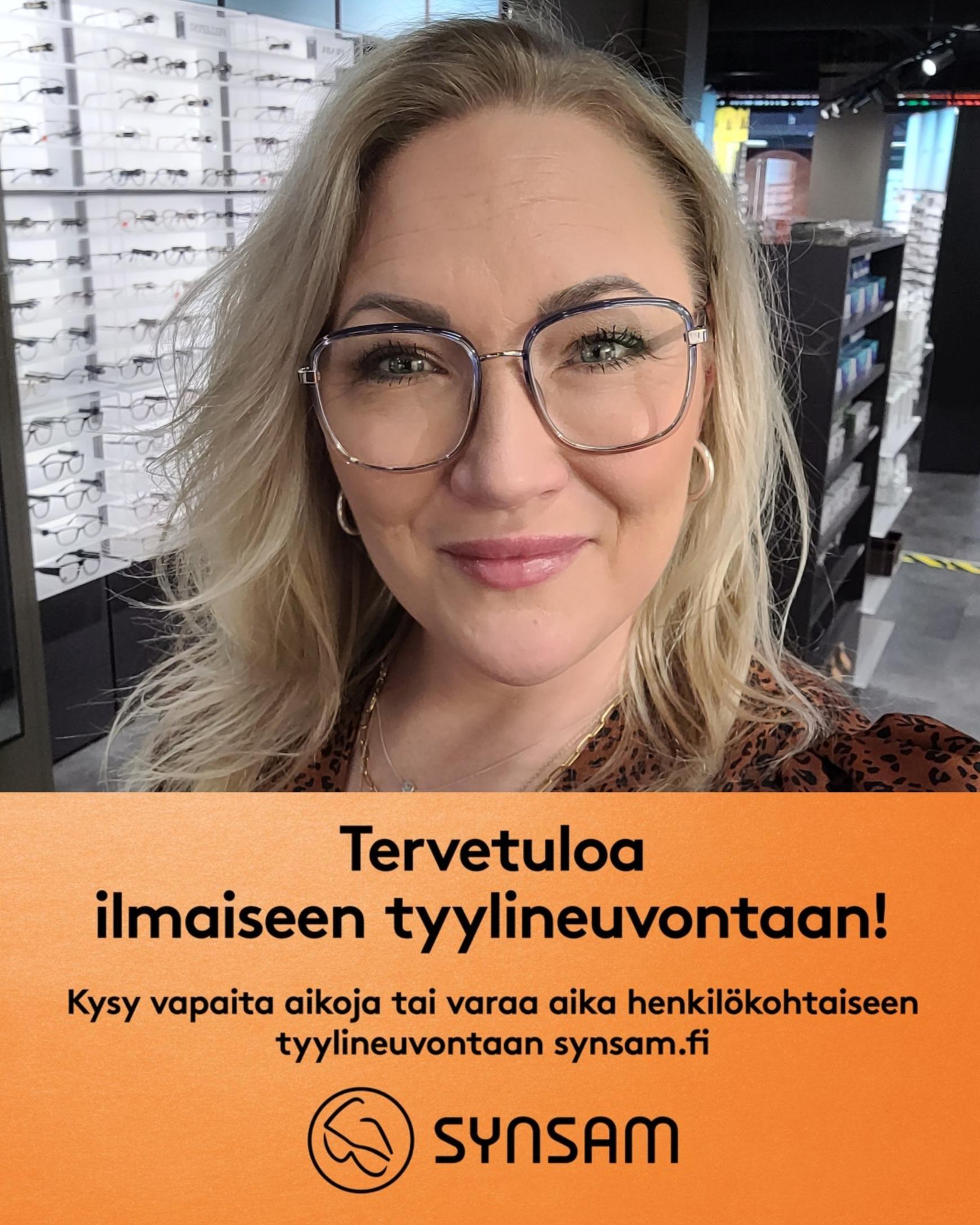Synsamin tyylipäivä Torstaina 25.4.2025