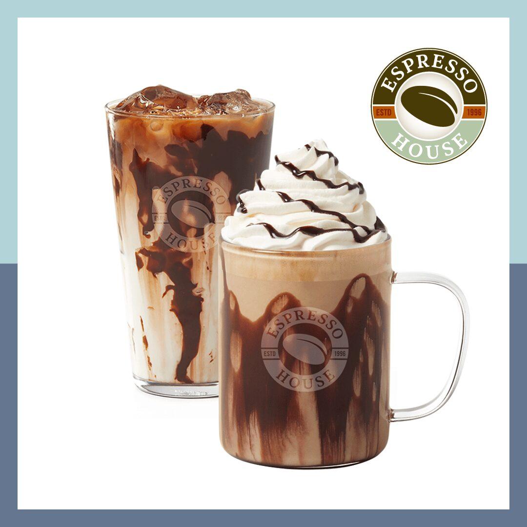 Drink Of The Month Mocha latte/jäälatte