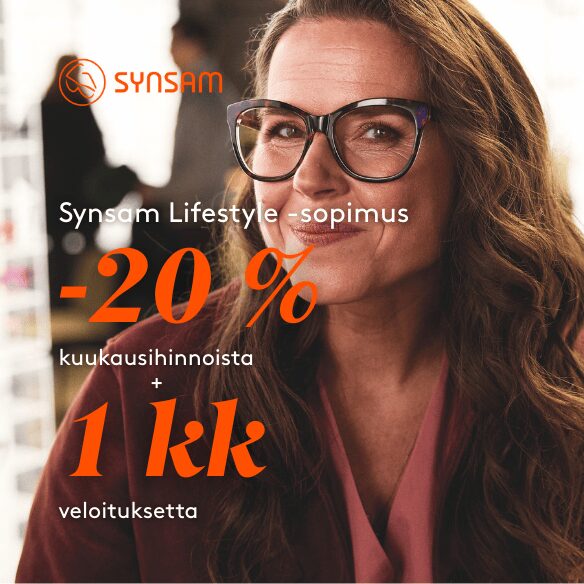 Synsam Lifestyle ”silmälasien vuokraus” -sopimus